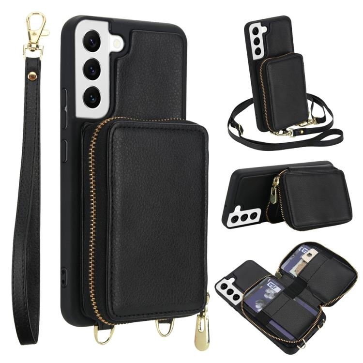 Crossbody Zipper RFID Card Bag Phone Case