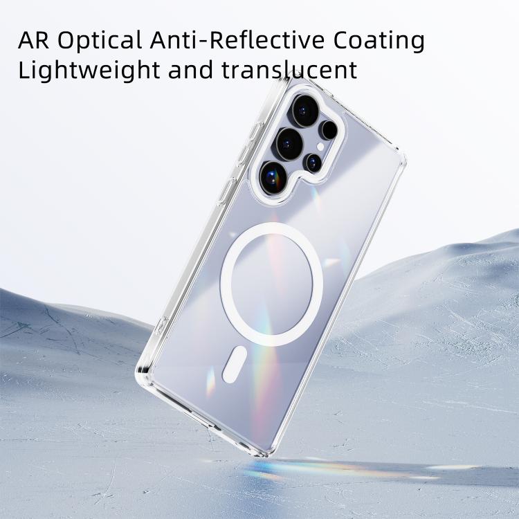 ABEEL MagSafe Magnetic Color Ring Anti-scratch Transparent Phone Case