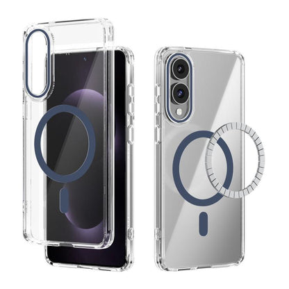 ABEEL MagSafe Magnetic Color Ring Anti-scratch Transparent Phone Case