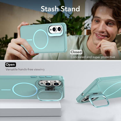 Bright Color Imitation Camera Bracket Magsafe Phone Case