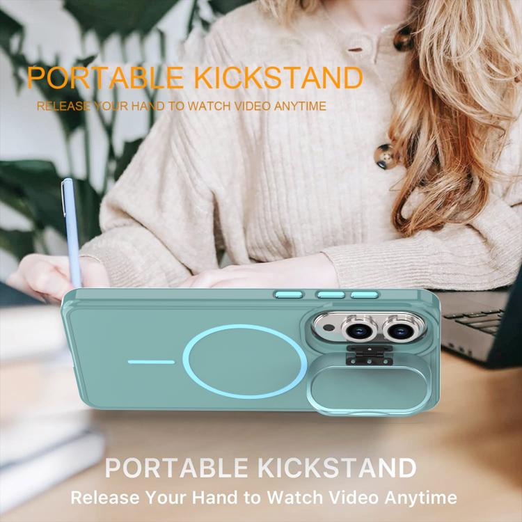 Bright Color Imitation Camera Bracket Magsafe Phone Case