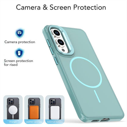 Bright Color Imitation Camera Bracket Magsafe Phone Case