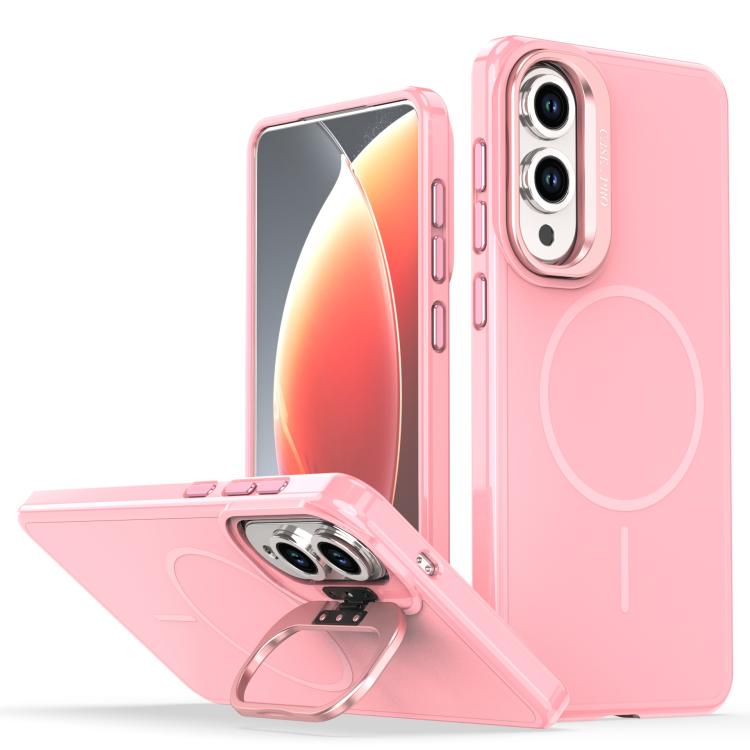 Bright Color Imitation Camera Bracket Magsafe Phone Case