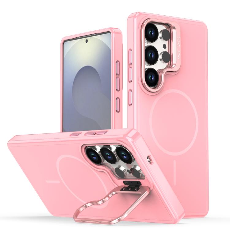 Bright Color Imitation Camera Bracket Magsafe Phone Case
