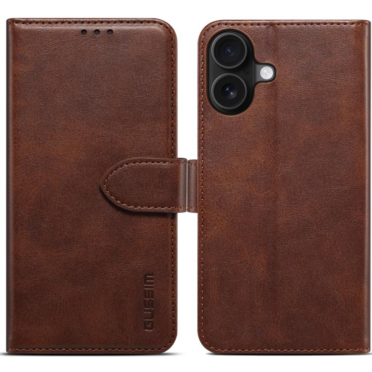 GUSSIM Magnetic Horizontal Flip Leather Phone Case