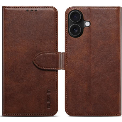 GUSSIM Magnetic Horizontal Flip Leather Phone Case