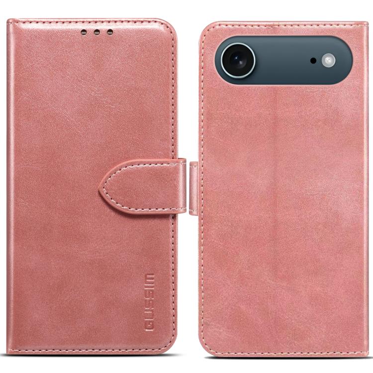 GUSSIM Magnetic Horizontal Flip Leather Phone Case