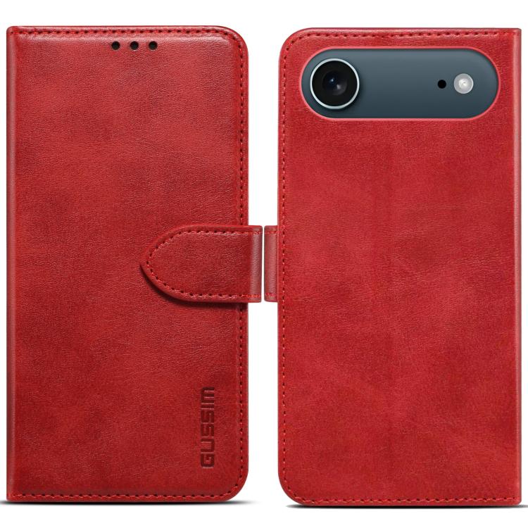 GUSSIM Magnetic Horizontal Flip Leather Phone Case