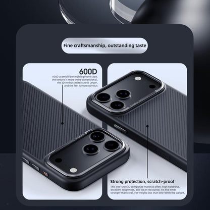 Carbon Fiber Kevlar MagSafe Magnetic Phone Case