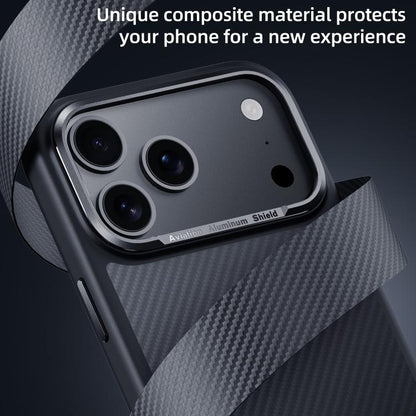 Carbon Fiber Kevlar MagSafe Magnetic Phone Case