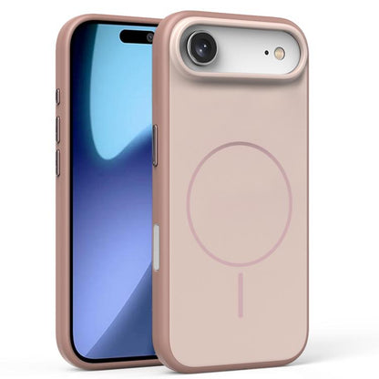 Solid Color Magnetic MagSafe Frosted Phone Case