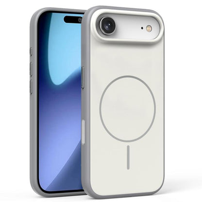 Solid Color Magnetic MagSafe Frosted Phone Case