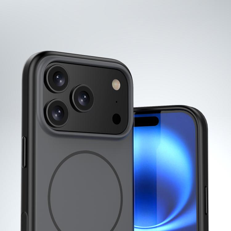 Solid Color Magnetic MagSafe Frosted Phone Case