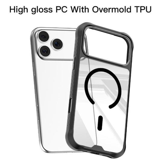 Mutural Clear Armor Series MagSafe PC Hybrid TPU Phone Case