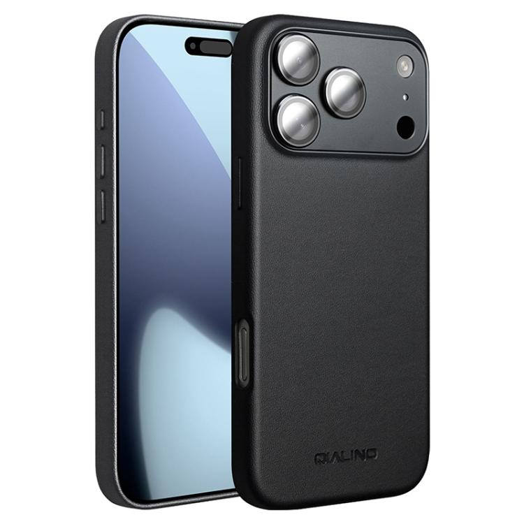 QIALINO Technology Leather MagSafe Phone Case