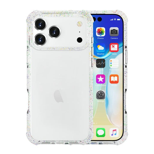 Acrylic Color Point Transparent Phone Case