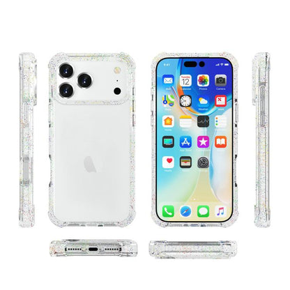 Acrylic Color Point Transparent Phone Case