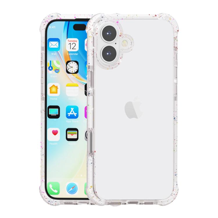 Acrylic Color Point Transparent Phone Case