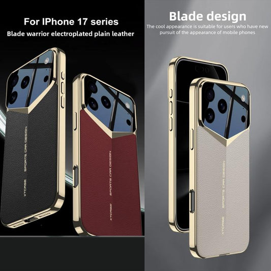GKK Blade Phantom Plain Leather Phone Case