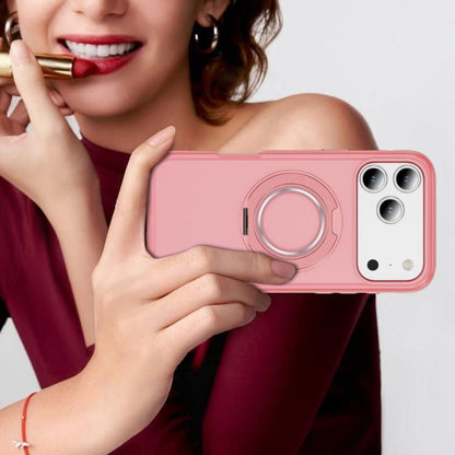 Skin Feel Translucent PC Gear Holder C MagSafe Phone Case