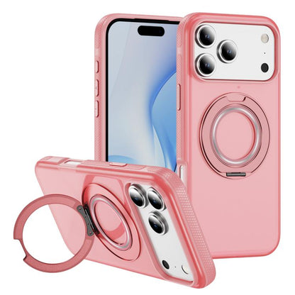 Skin Feel Translucent PC Gear Holder C MagSafe Phone Case