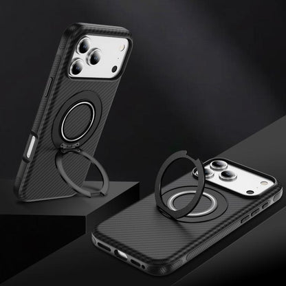 Carbon Fiber Gear Holder C Type MagSafe Phone Case