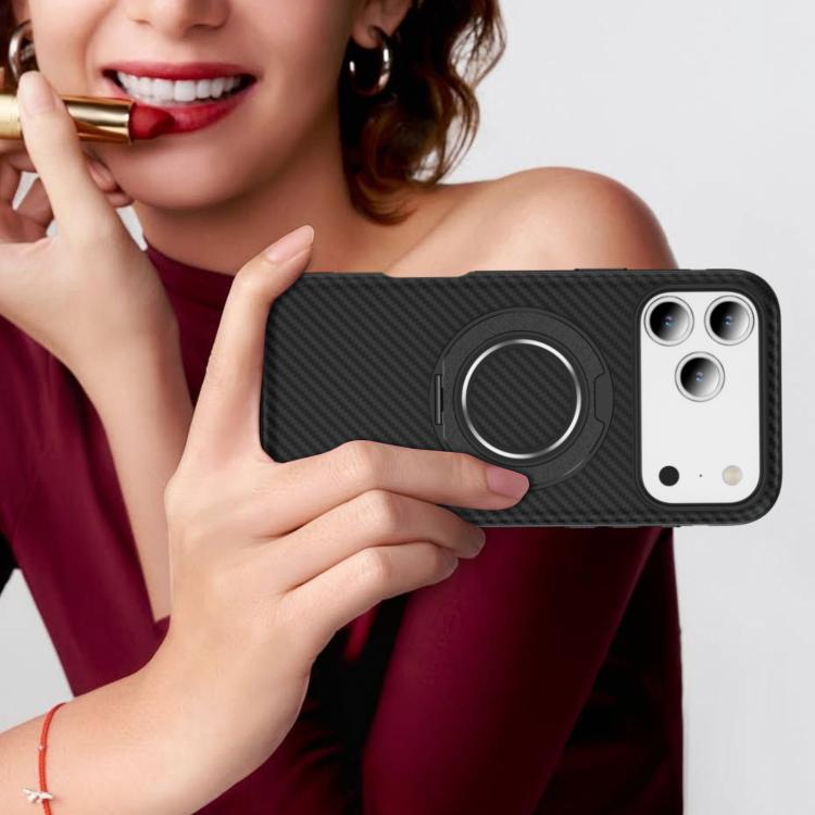 Carbon Fiber Gear Holder C Type MagSafe Phone Case