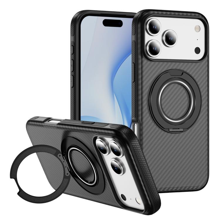 Carbon Fiber Gear Holder C Type MagSafe Phone Case