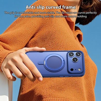 MOMAX Magsafe Magnetic Metal Rotating Holder Phone Case