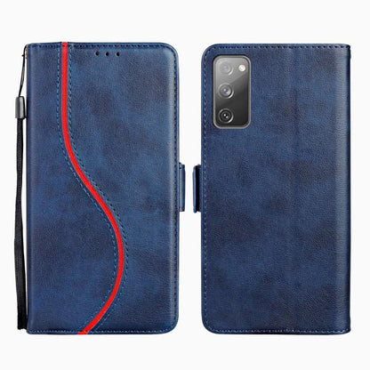 Side Buckle S Curve Leather Phone Case