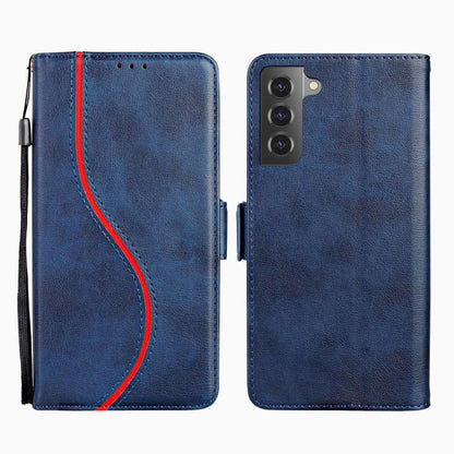 Side Buckle S Curve Leather Phone Case