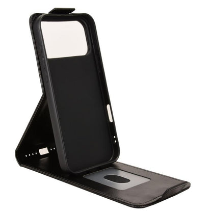 Magnetic Vertical Flip Leather Phone Case with Buckle