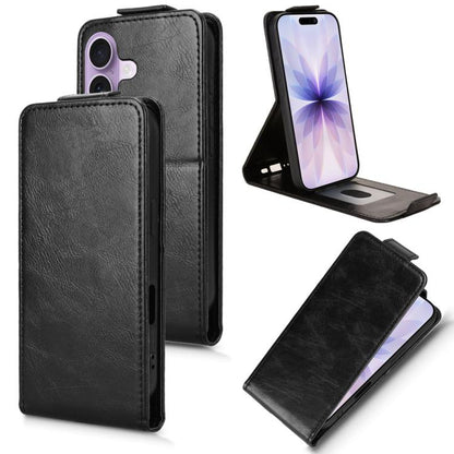 Magnetic Vertical Flip Leather Phone Case with Buckle