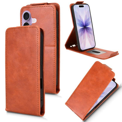 Magnetic Vertical Flip Leather Phone Case with Buckle