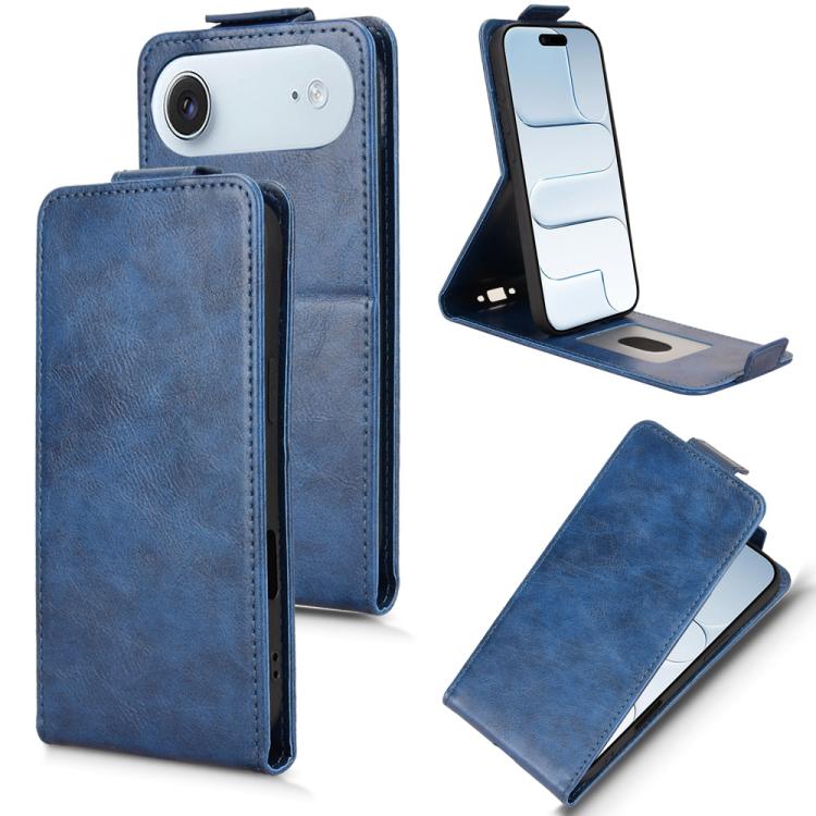 Magnetic Vertical Flip Leather Phone Case with Buckle