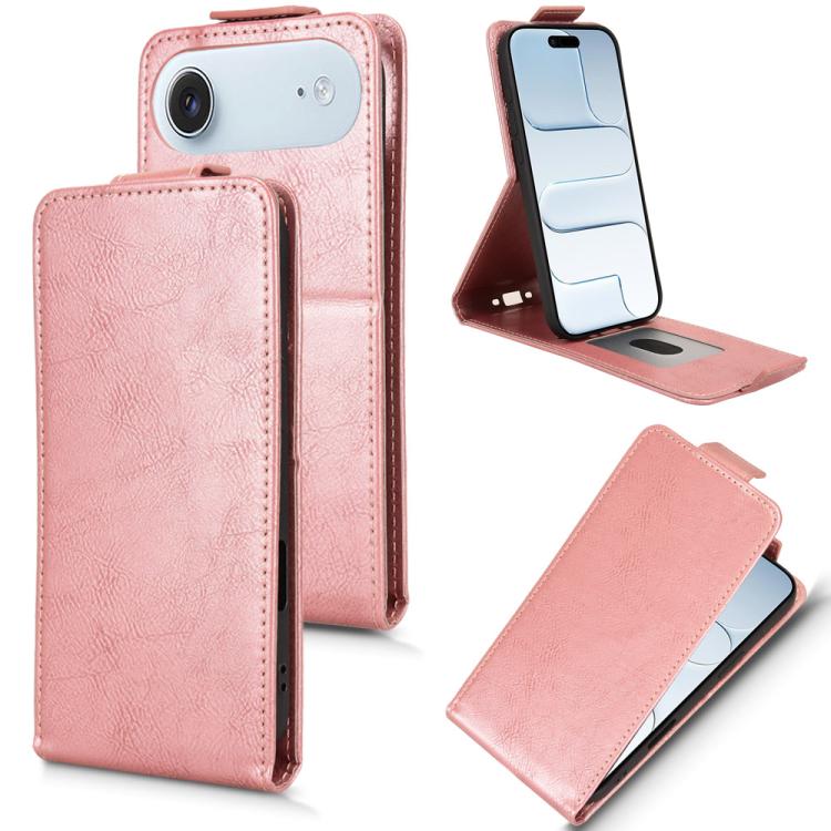 Magnetic Vertical Flip Leather Phone Case with Buckle