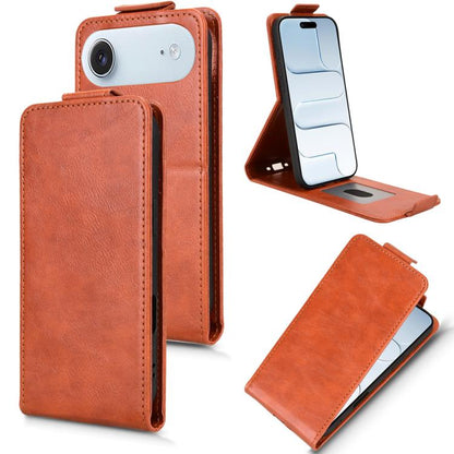 Magnetic Vertical Flip Leather Phone Case with Buckle
