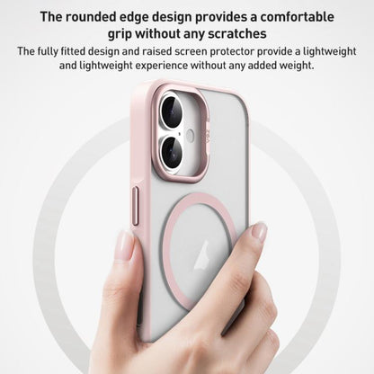 ZGA Matte Clear Magsafe PC Hybrid TPU Phone Case