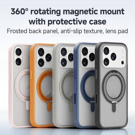 ZGA Feitian 360 Rotation Holder Magsafe PC Hybrid TPU Phone Case