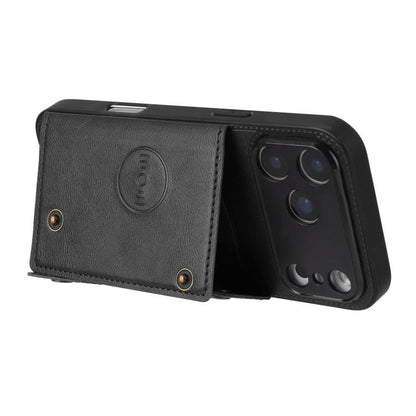 Double Buckle Card Slots Magnetic Phone Case