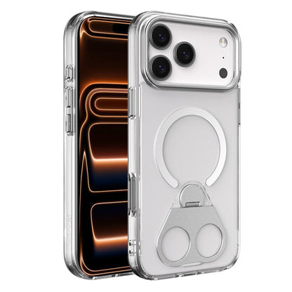 High Transparent MagSafe TPU Phone Case with 360 Degrees Rotating Ring Holder