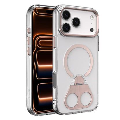 High Transparent MagSafe TPU Phone Case with 360 Degrees Rotating Ring Holder