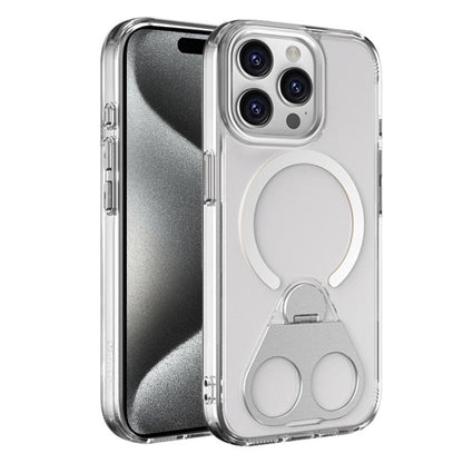 High Transparent MagSafe TPU Phone Case with 360 Degrees Rotating Ring Holder