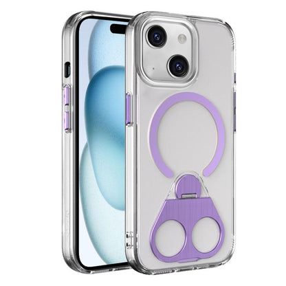 High Transparent MagSafe TPU Phone Case with 360 Degrees Rotating Ring Holder