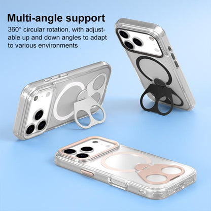 High Transparent MagSafe TPU Phone Case with 360 Degrees Rotating Ring Holder