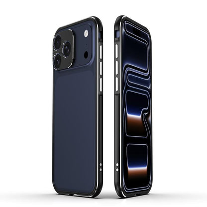 Aurora Series Lens Protector + Metal Frame Phone Case