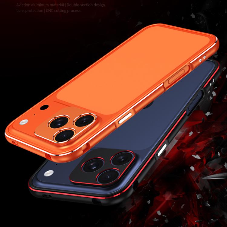 Aurora Series Lens Protector + Metal Frame Phone Case