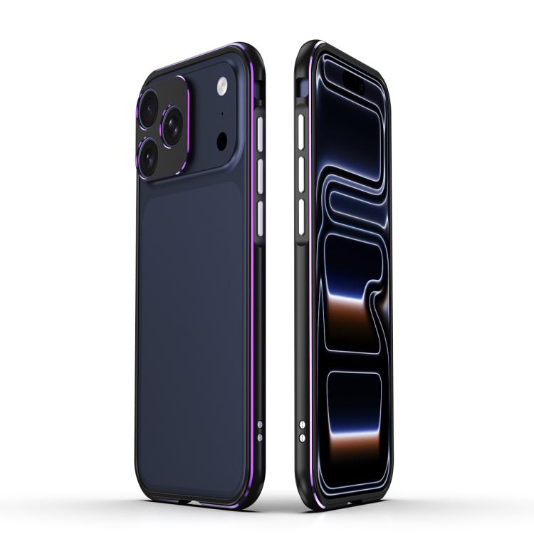 Aurora Series Lens Protector + Metal Frame Phone Case