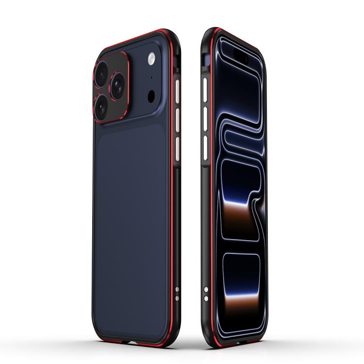 Aurora Series Lens Protector + Metal Frame Phone Case