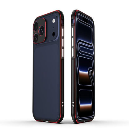 Aurora Series Lens Protector + Metal Frame Phone Case